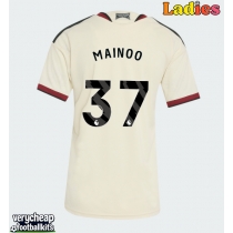 Manchester United Kobbie Mainoo #37 Replica Third Shirt Ladies 2026-27 Short Sleeve